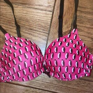 Victoria's Secret Red Penguin Print Bra